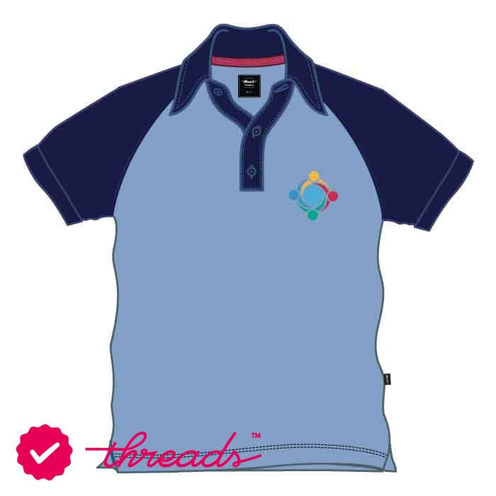 Kindergarten Polo Shirt Dri-Fit – Blue - GEMS World Academy Dubai