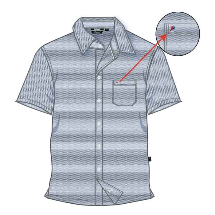 Shirt – Navy – Grades 9–12 - Dubai American Academy
